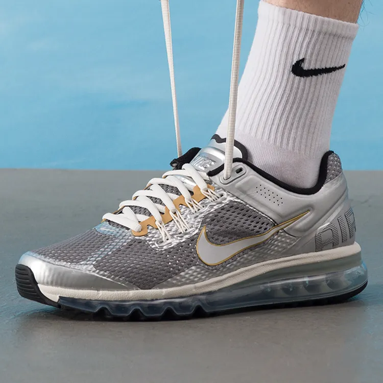 【流光风】耐克男鞋2025新款AirMax2013跑步鞋透气缓震低帮运动鞋