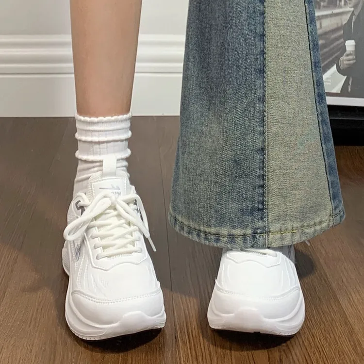 回力白色运动鞋女2025新款秋季女鞋百搭软底轻便小众休闲鞋跑步鞋