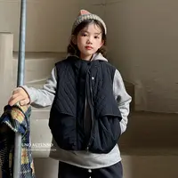 「UNO AUTUNNO」【穿衣态度】锦纶纺女中大童冬季无袖夹棉马甲GD2122