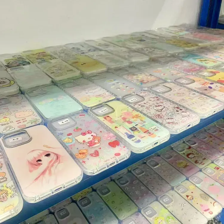 双层壳子铺适用iPhone16promax苹果15/16pro气囊圆边手机壳防摔女