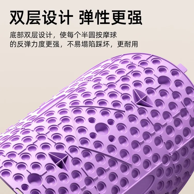 德国高端专用圆形指压板足底按摩慢跑放松垫子中医脚底踩趾压板