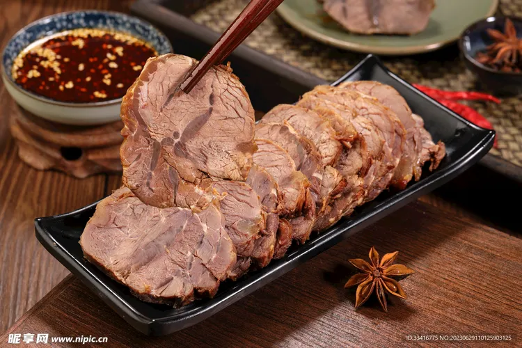 新疆草原公司酱牛肉传统卤制肉质紧实许府牛即食即食牛肉