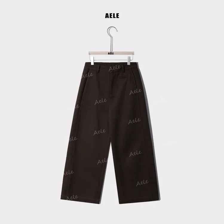 AELE极简风显瘦宽松质感阔腿裤 K853 3179 AD