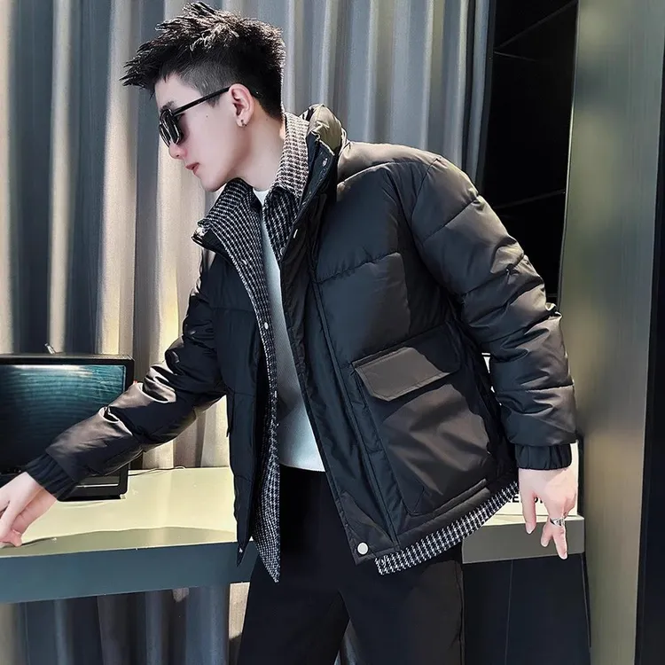 品牌撤柜~棉服男冬季潮牌痞帅工装棉衣男款2025新款男士冬装外套