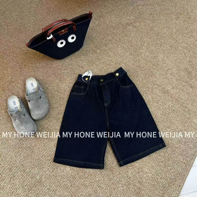【WJ】夏款  玉  5852  五分牛仔短裤（2-6）