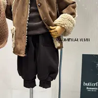 现货~儿童灯笼棉布裤2025秋冬款韩版男童装时尚洋气宽松百搭A1610