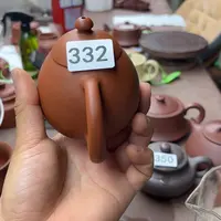 紫砂茶壶小红泥龙蛋170左右瑕疵