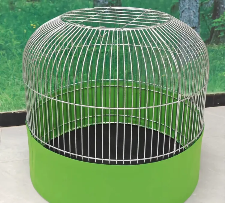 新款镀锌加密罩笼 百根超密款斗鸡养殖罩笼带档沙围