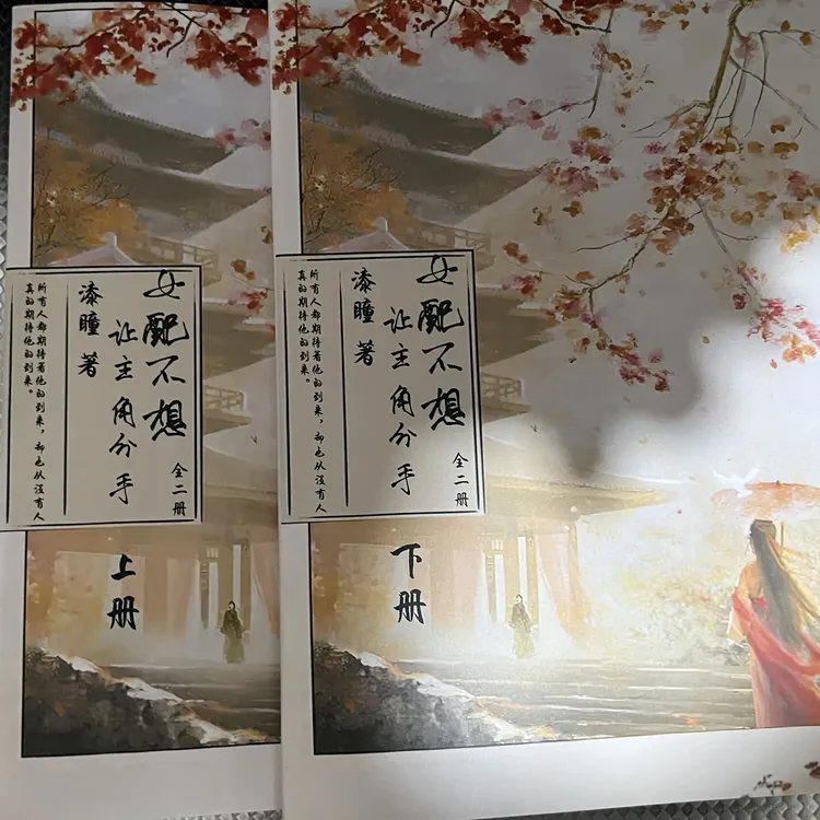 女配不想让主角分手 漆瞳著 未删减+番外全二册 古代言情古风小说