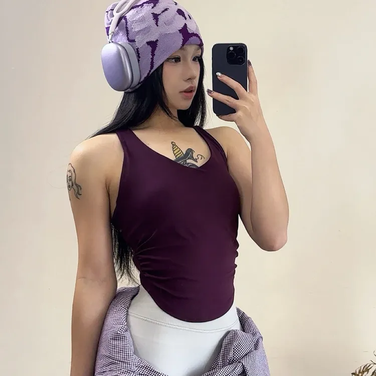 VivaPark健身运动背心防震聚拢透气高强度瑜伽文胸美背速干训练