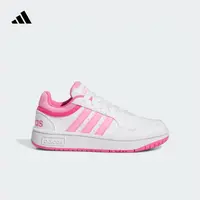 adidas阿迪达斯官方儿童鞋男女小童篮球风运动鞋HOOPS 3.0 IG3827