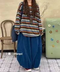 YQ#0699-2#条纹上衣 X