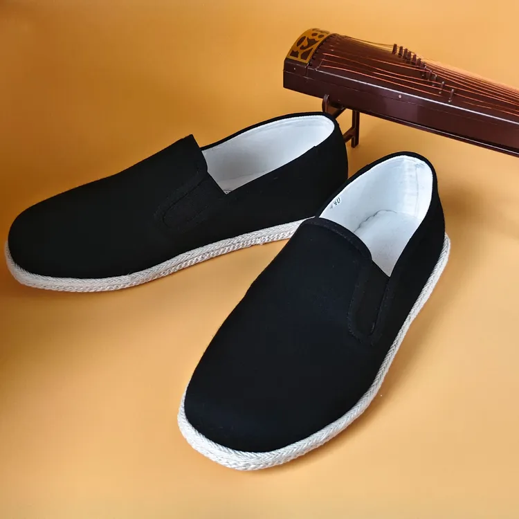 三峡步步升休闲风千层底布礼服呢极简风布鞋国风软底北京布鞋轻奢