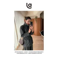 La La Begin"梅姨"多口袋工装帅气外套