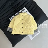 新款冬季厚款棉袄冬款时尚棉服韩版纯色女童