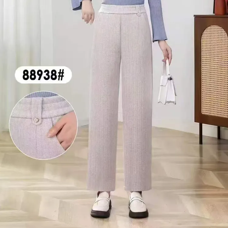 新款妈妈装羊绒裤88938