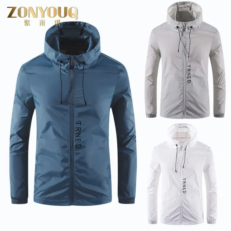 ZONYOUQ衣男士夏季皮肤轻薄衣男钓鱼透气外套冰丝户外服薄款