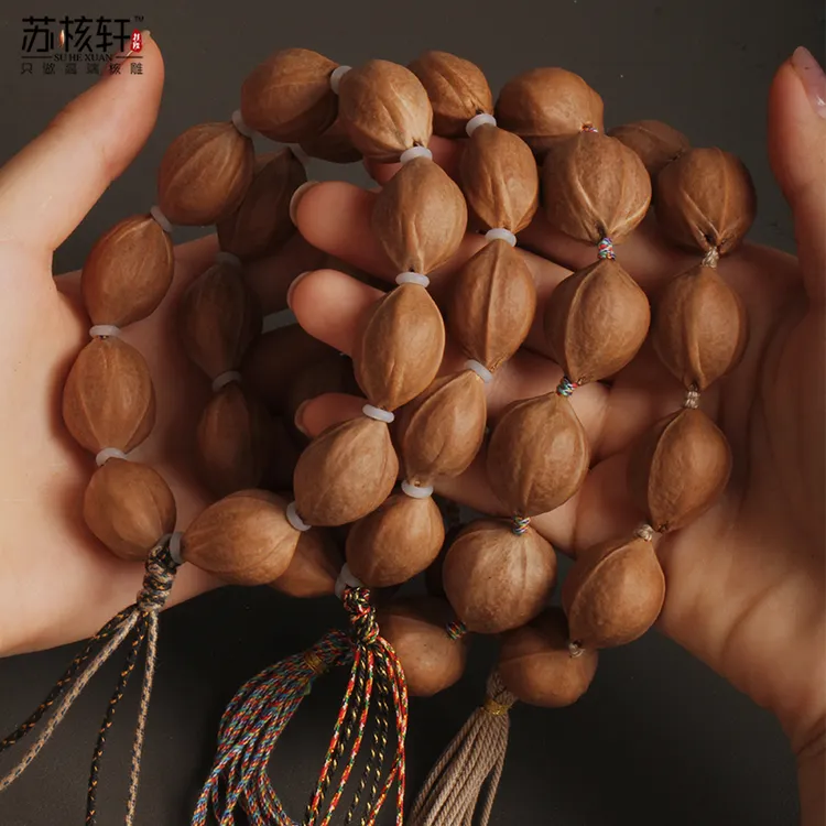 苏核轩橄榄核雕老树梅林铁核手串素核手持男女文玩老料纯天然素籽
