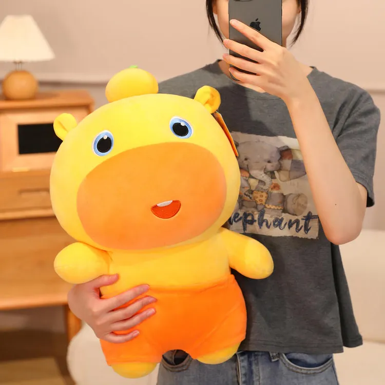 正版玩偶毛绒玩具公仔网红爆款噜噜玩偶噜噜水豚噜噜挂件水豚同款