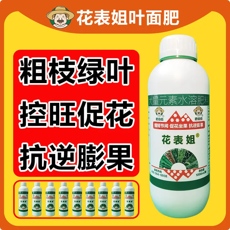 花表姐叶面肥控旺促花粗枝绿叶抗逆防病花芽分化防落花落果花果多