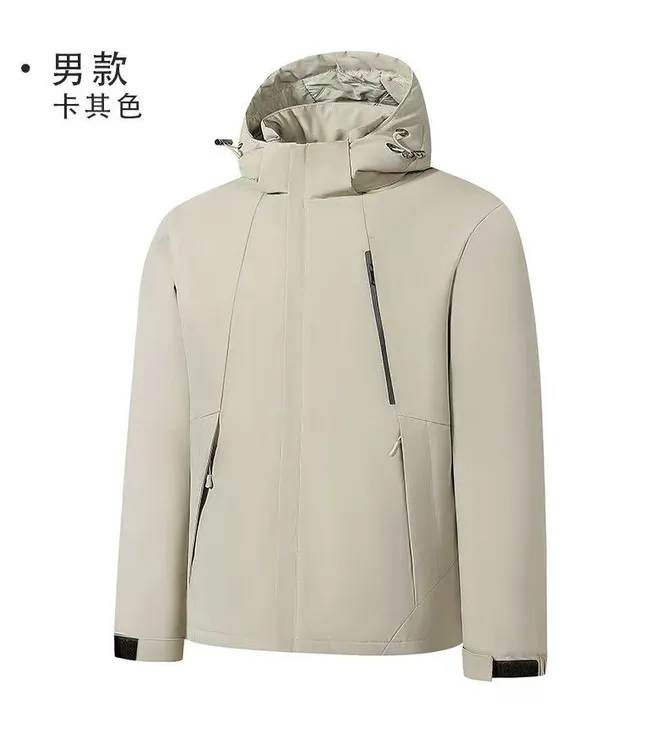 男士百搭轻量化冲锋衣外套09129-2-A752***