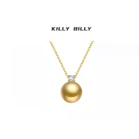 坠链均925银仿珍珠  KILLYBILLY 坠链均925银经典戴妃单钻项链