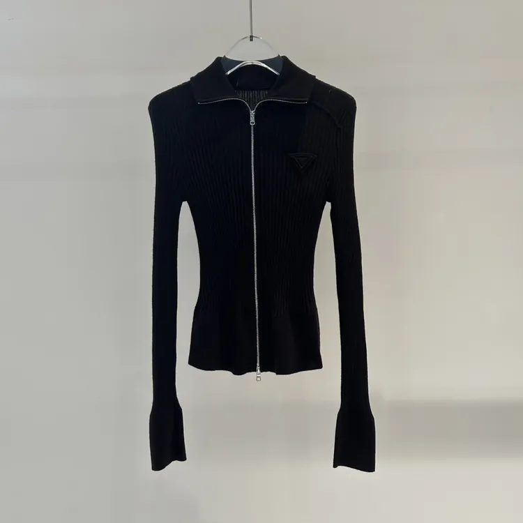 秋季新款通勤修身立领长袖毛针织衫打底衫R3115