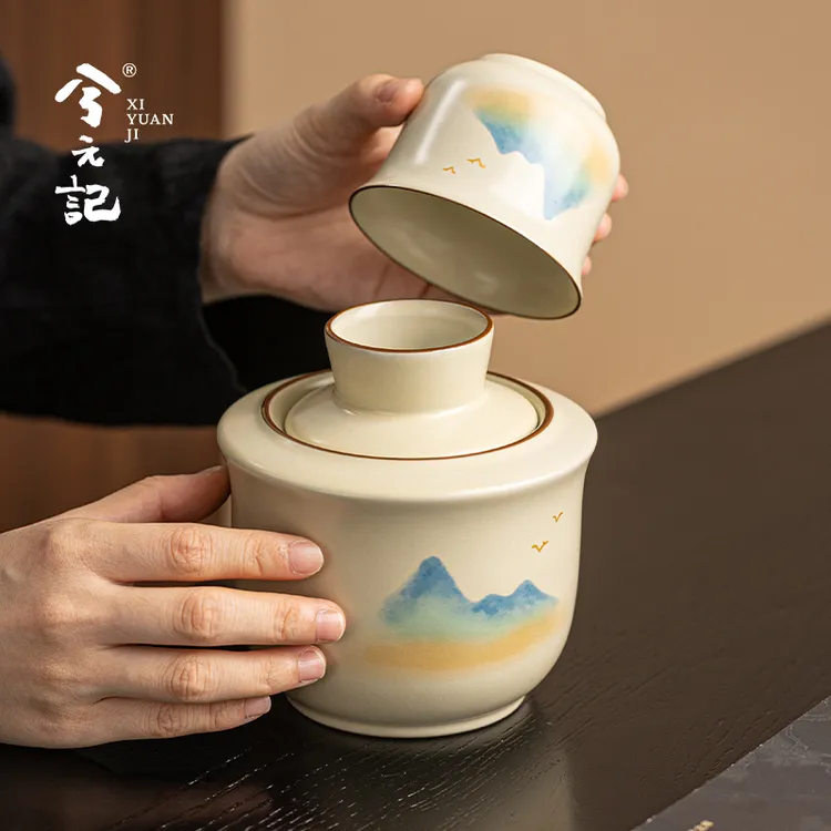 故宫文创温酒器烫酒壶家用温酒热酒壶半斤陶瓷酒具烫酒黄酒杯酒器