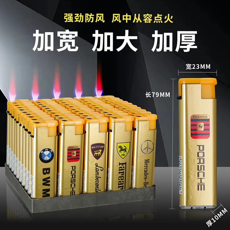 新款防风打火机2025年火爆款网红款加厚耐用家用点火超市男生礼物