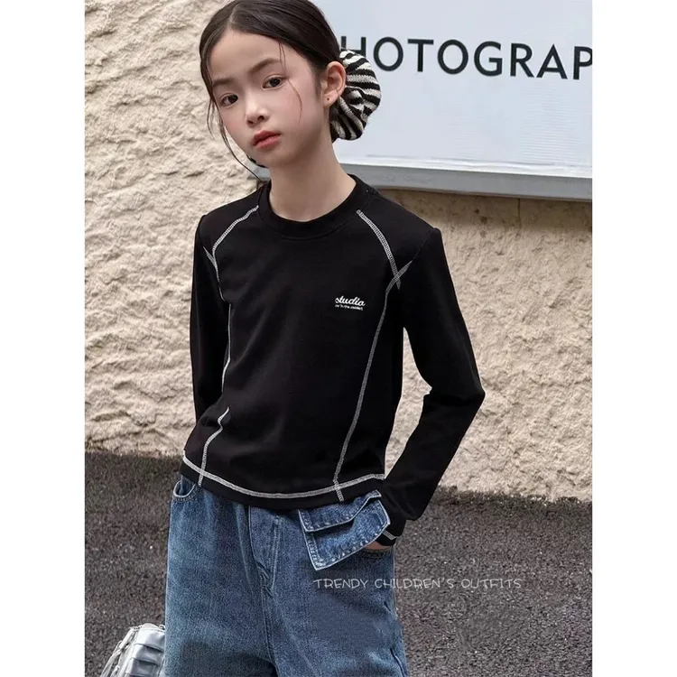 W童品，（现货）2025套装春秋季新款女童中大童套装洋气韩版4105