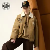 PALLADIUM X DCSHOES联名帕拉丁宽松百搭男女款保暖短棉服1011206
