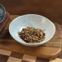 w04 ins风陶瓷饭碗浮雕菜碟6英寸窑变麻点碗 微瑕 凑满20发货