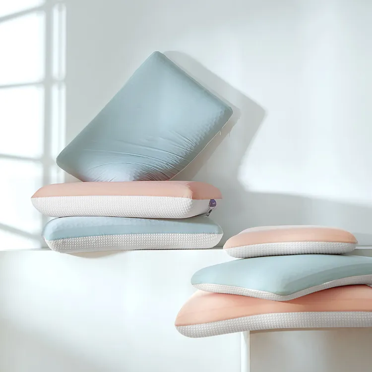 安哥【样品.冷感凝胶枕】A类凉感丝果冻记忆棉透气神器学生枕EO-WD