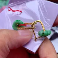 翡翠银S925镶嵌颈饰翡翠