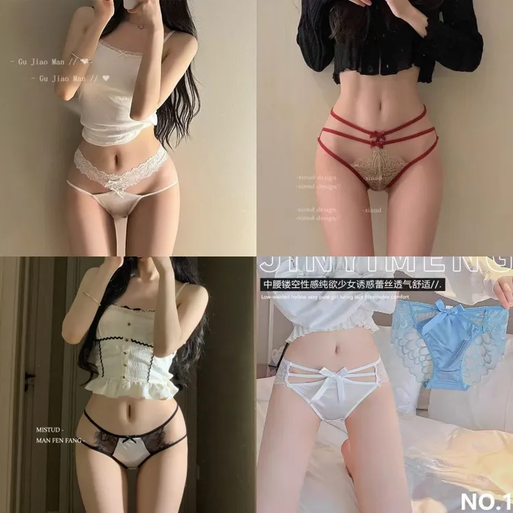 【601-639】6条盒装.混搭款福利组合蕾丝多款面料女士内裤 NO退NO换