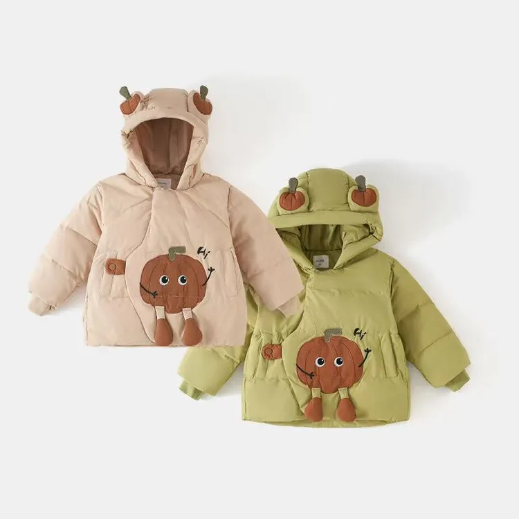 婴幼小童Hi系列羽绒服【小南瓜】立体耳朵时尚保暖洋气羽绒服2072