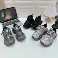 2025春季新款时尚百搭厚底加绒潮流透气增高休闲鞋 88-60