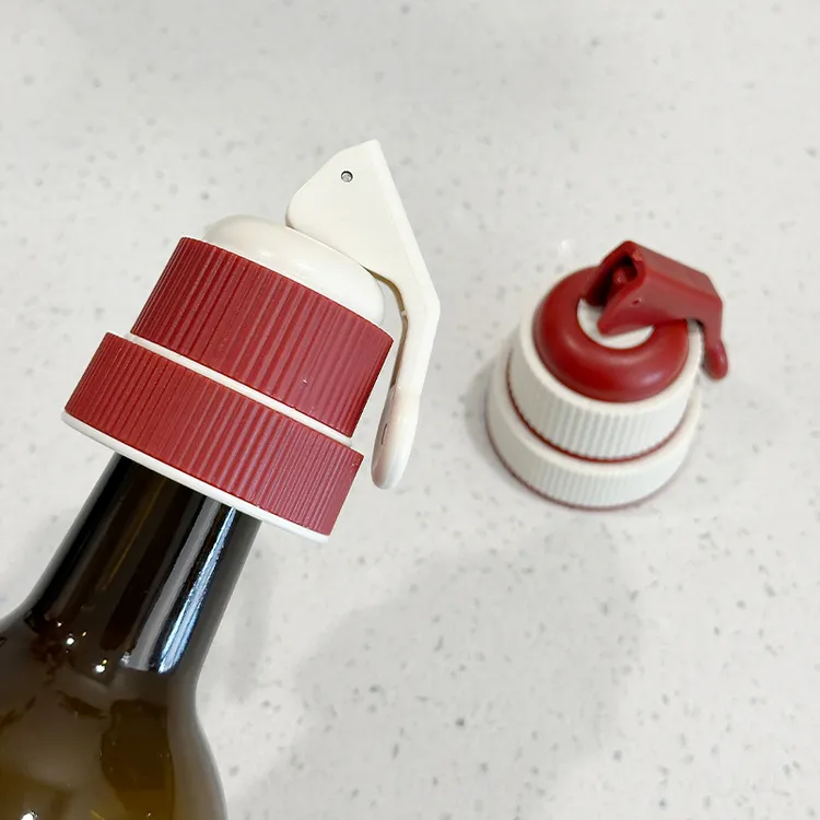 红酒瓶塞按压式真空密封保鲜多功能计时通用葡萄酒玻璃瓶封口塞子