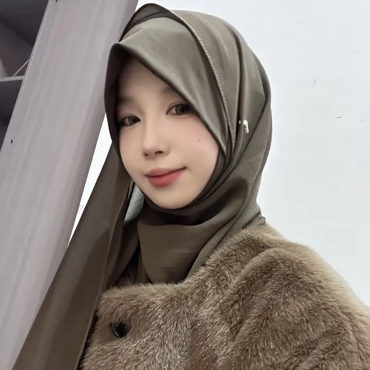 柯儿·极简风彩色系纯色绕巾（会有轻微暗亮色差）