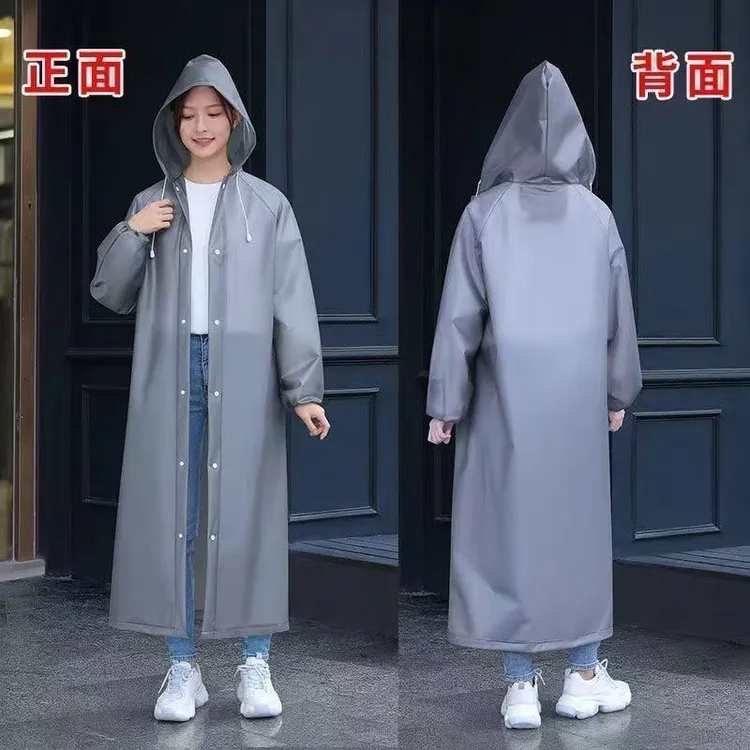 加厚雨衣全身一体式便携暴雨男女成人户外旅游通用电瓶车雨披