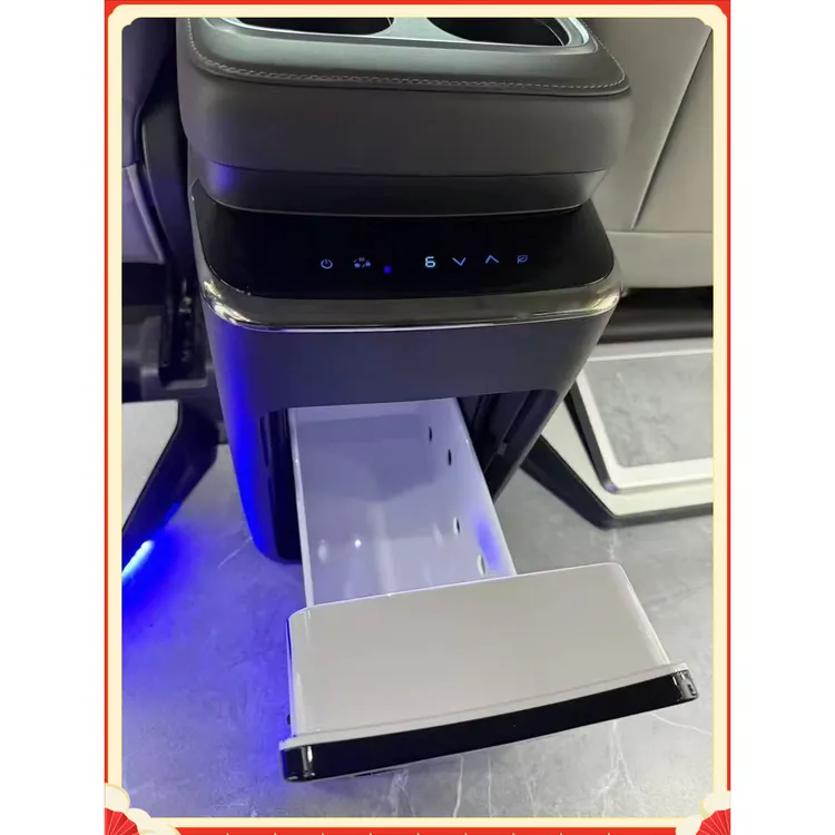 适用于传祺M8宗师压缩机冰箱新大师中排扶手无损升级冷热车载冰箱