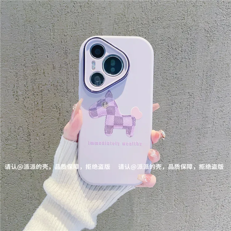（华为Pura70系列）金属小胖妹适用华为Pura70/70pro/70pro+手机壳