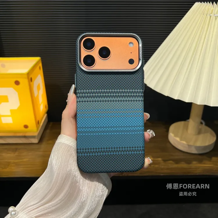 适用于苹果17Pro手机壳新款iPhone17promax保护套17磁吸碳纤维纹