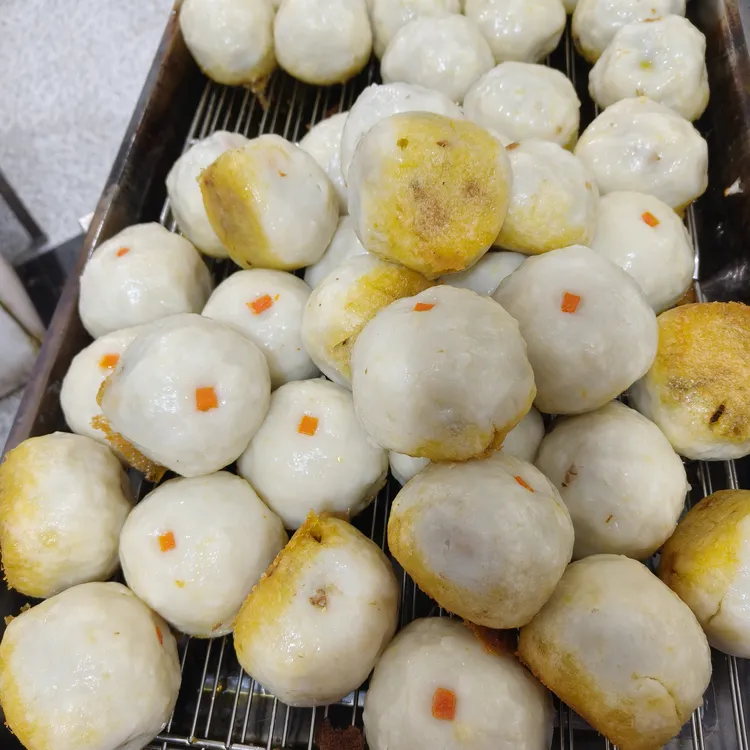 蕲春特色粘米圆 (素馅微辣)顺丰包邮12个装。