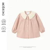皇室童缘童装秋季新款女童可爱时尚爱心外套15730107002