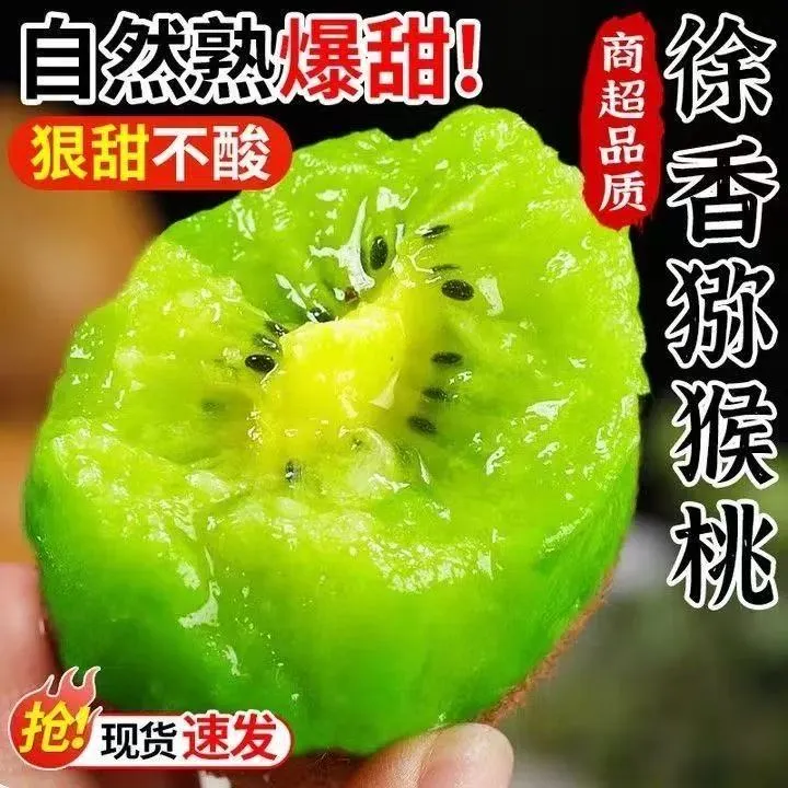 晚采正宗陕西眉县徐香猕猴桃新鲜应季水果香甜多汁软糯爆汁口惊艳