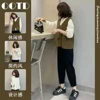 T236970+T236955+T236957秋季新款显瘦遮肉小个子减龄时尚三件套