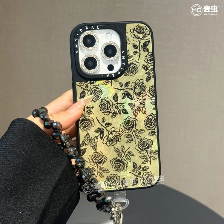 【直播专属】玫瑰适用Mate70华为苹果17promax手机壳iPhone16小米
