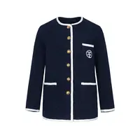 【丽公主】商场同款新品细腻羊毛呢小香风羽绒服N0710B34627