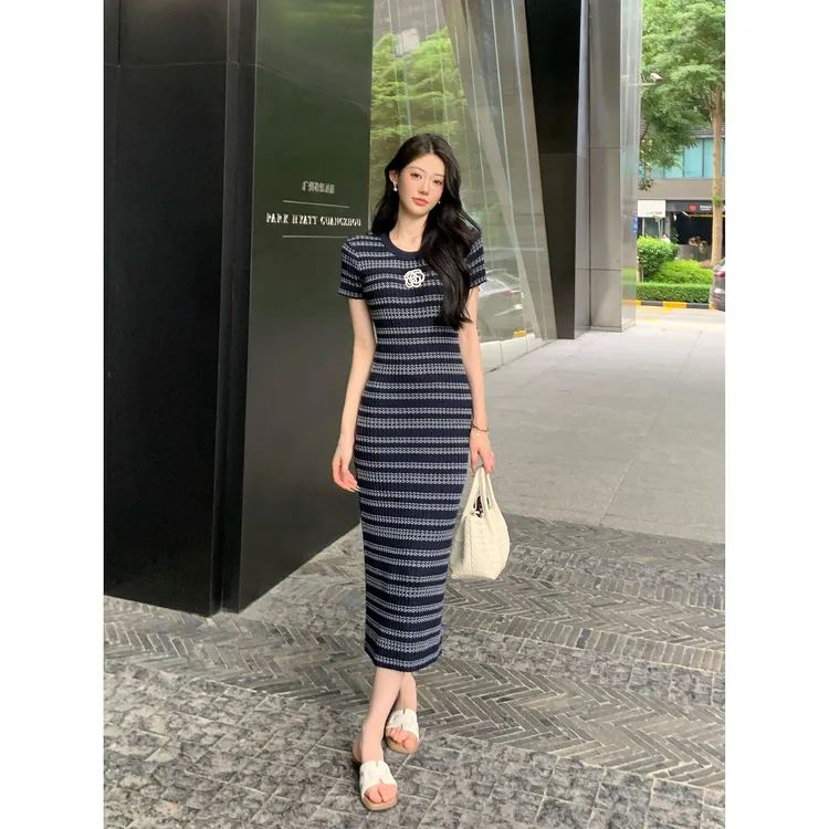 【现货】JIJINQI气质辣妹裙子法式设计感小香性感连衣裙JD07LMXL893